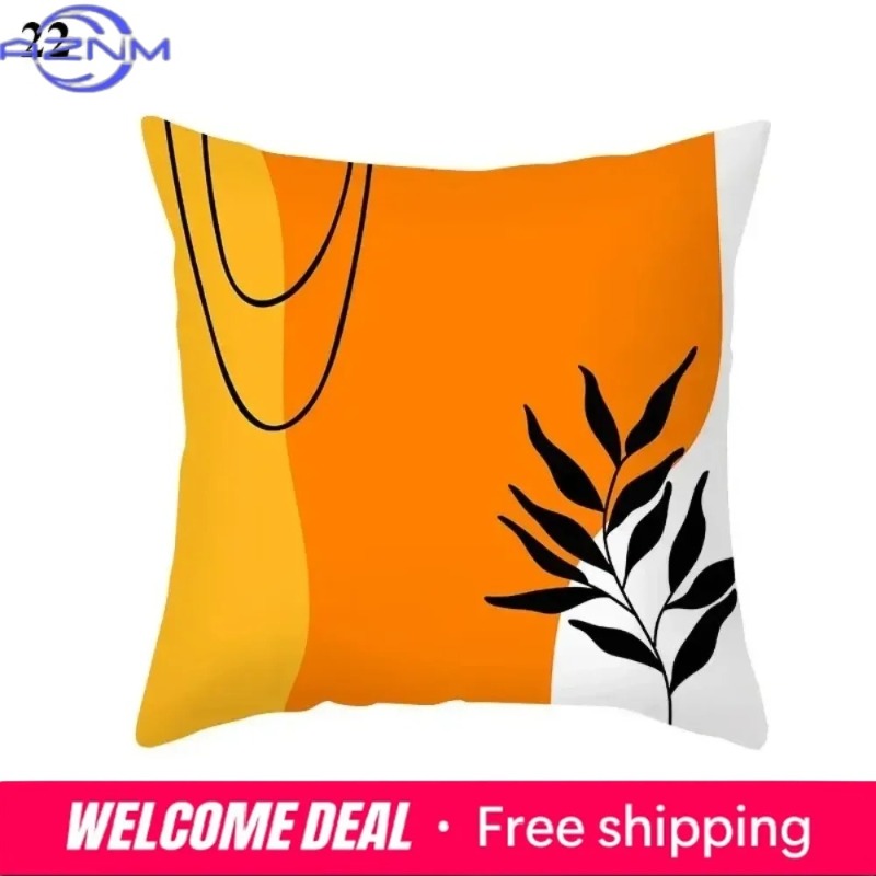 Sarung Bantal Abstrak Oranye B - Century Textile & Sewing Supply Avenue C North Saskatoon Sk ulasan dan harga