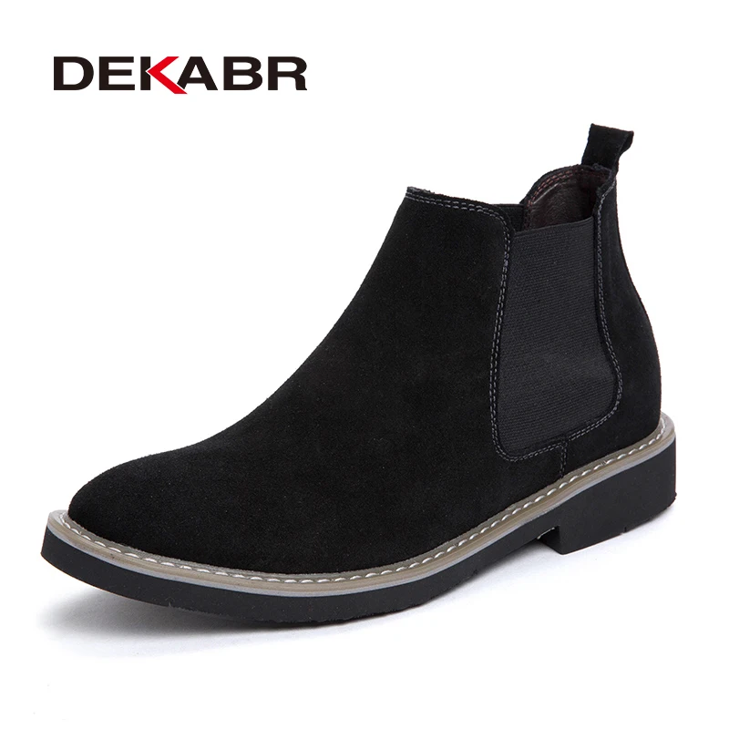 Sepatu Boots Pria DEKABR Merk  - Sewing Latex ulasan dan harga