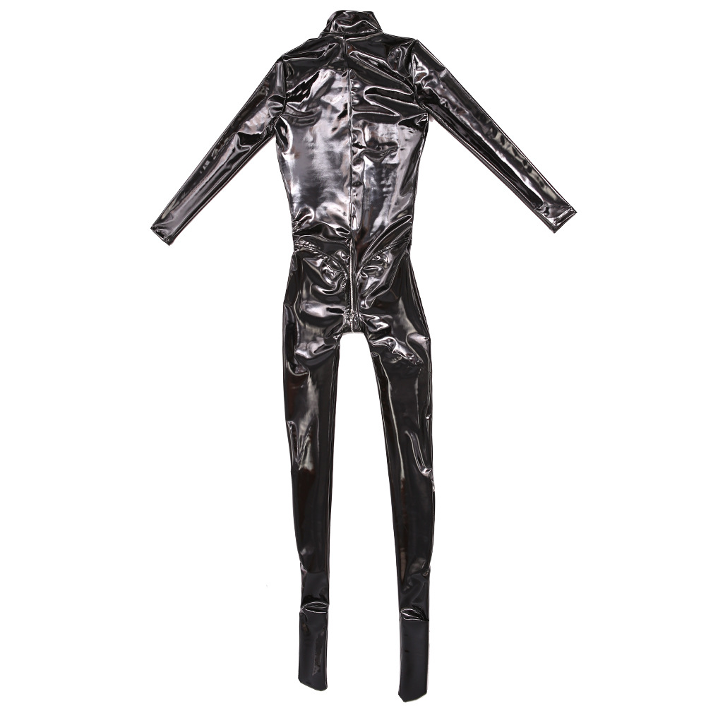 Bodysuit Wanita Seksi PVC Meng - Sewing Latex ulasan dan harga
