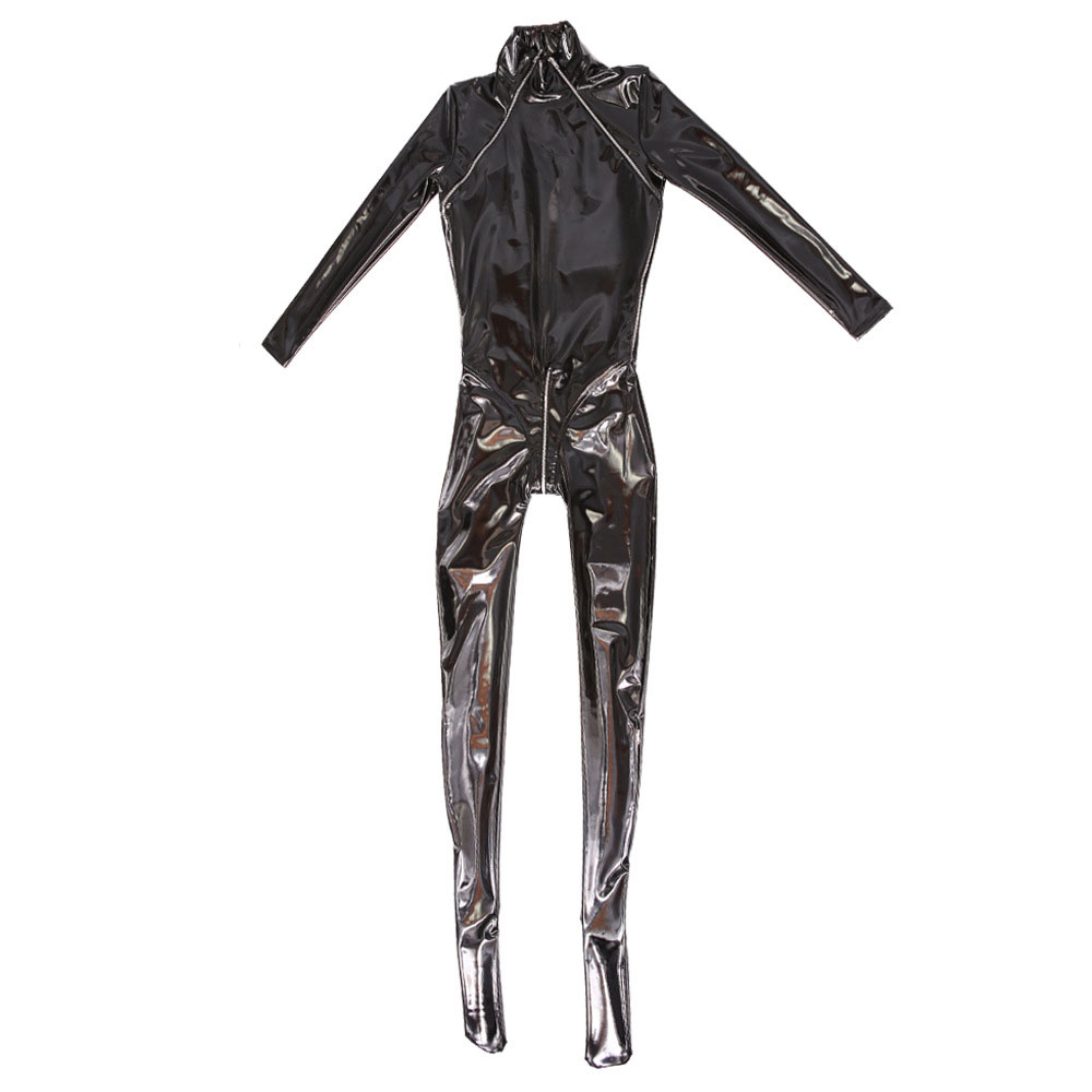 Bodysuit Wanita Seksi PVC Meng - Sewing Latex ulasan dan harga