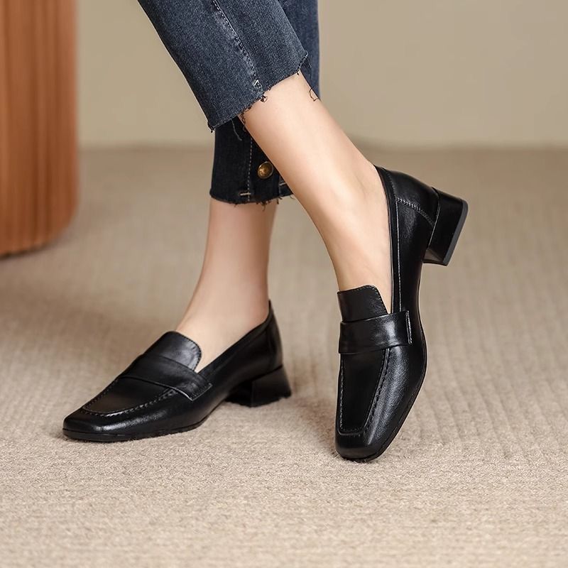 Sepatu Loafer Kulit Lembut Wan - Sewing Latex ulasan dan harga