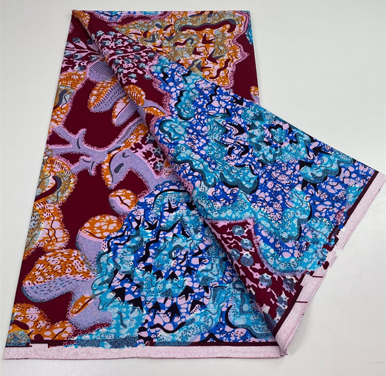 Kain Batik Nigeria Ankara Wax  - Sewing Batik Fabric ulasan dan harga