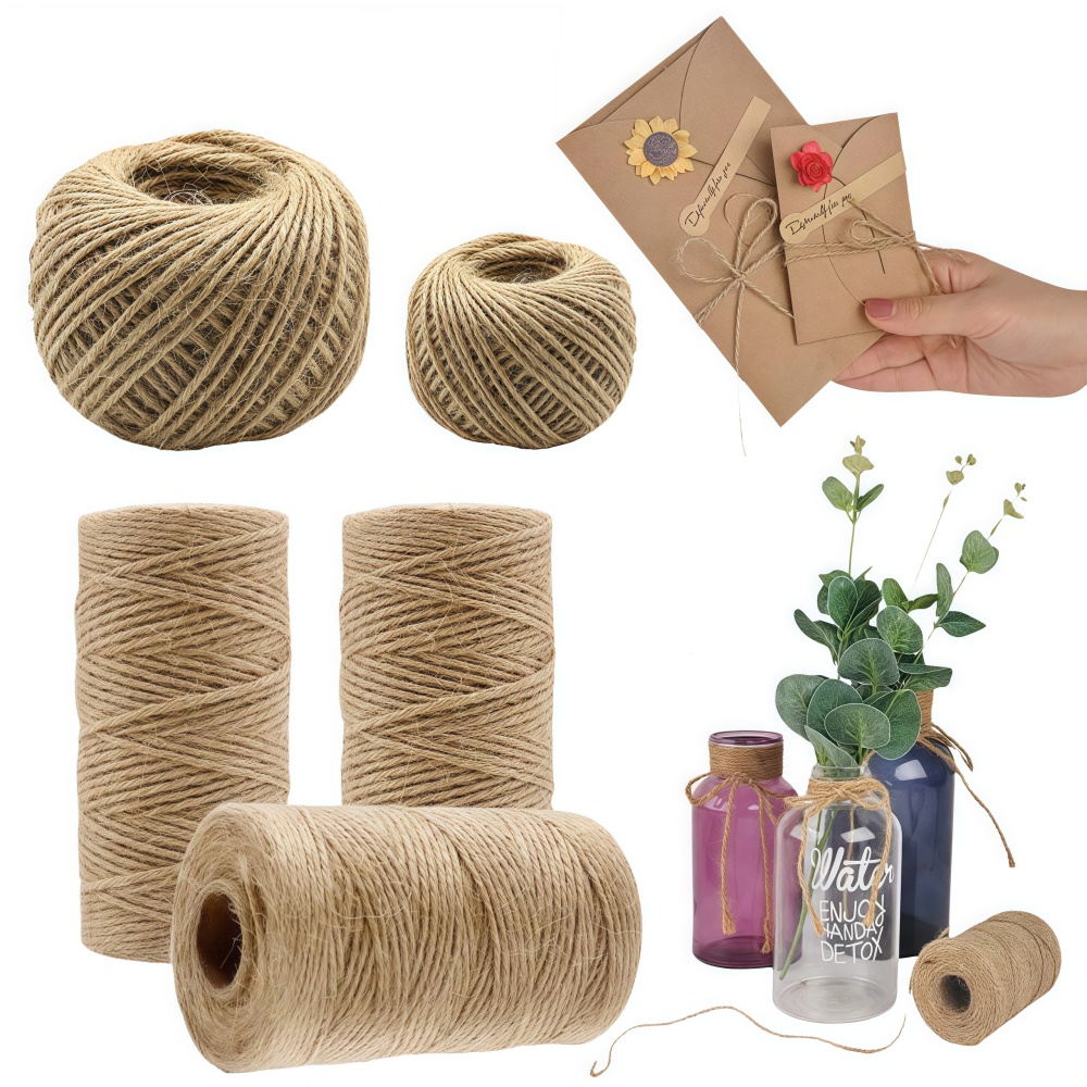 2/3/4Mm Tali Rami Alami Pita T - Sewing Thread In Textile ulasan dan harga