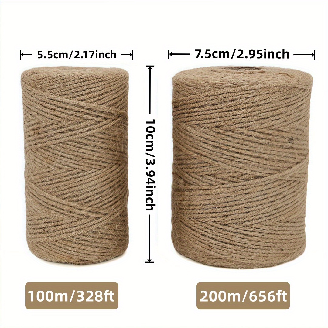 2/3/4Mm Tali Rami Alami Pita T - Sewing Thread In Textile ulasan dan harga