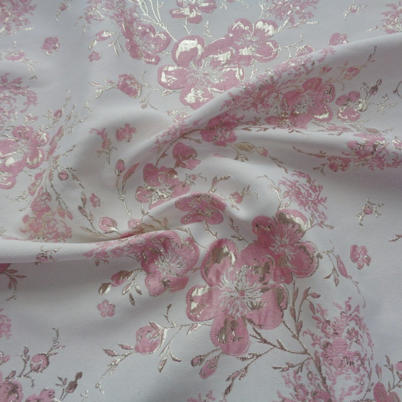Kain Jacquard Embos Motif Bung - Sewing Thread In Textile ulasan dan harga
