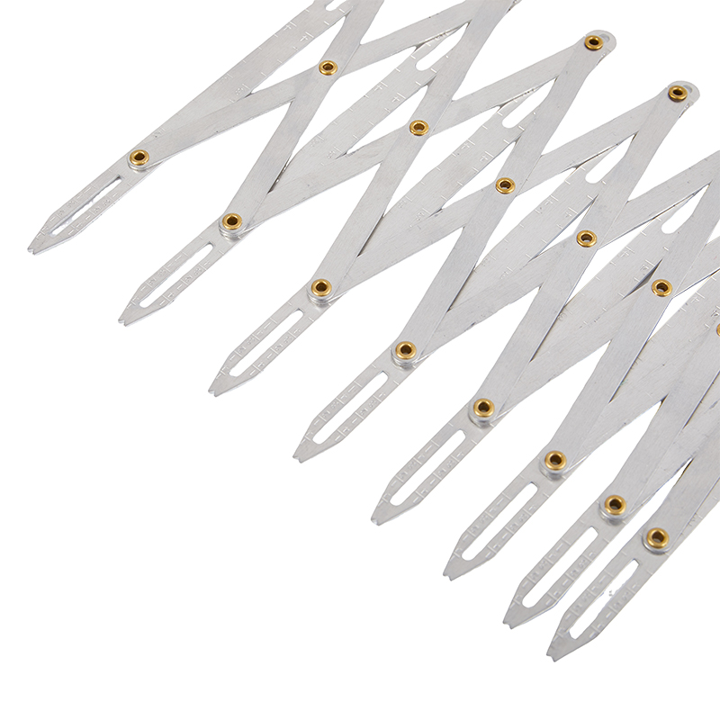 △   Alat Pengukur Jarak Lubang - Sewing Gauge Ruler ulasan dan harga