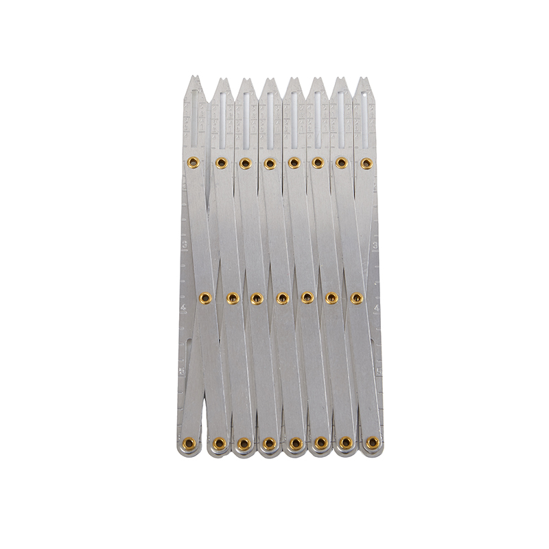 △   Alat Pengukur Jarak Lubang - Sewing Gauge Ruler ulasan dan harga